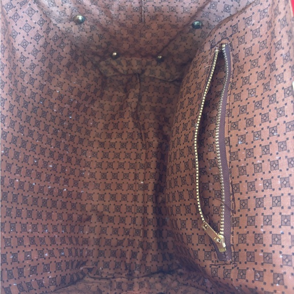 1950s 1960s White Coated Wicker Top Handle Handbag, Vintage 50s 60s Wicker Purse - Picture 7 of 8